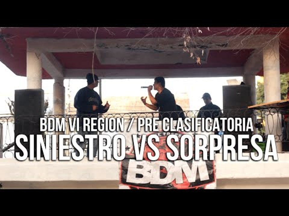 BDM VI Región / 1ra Pre Clasificatoria / Clasificatoria: SINIESTRO VS SORPRESA