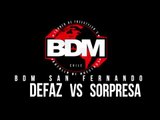 BDM San Fernando / 4tos de Final / Defaz vs Sorpresa