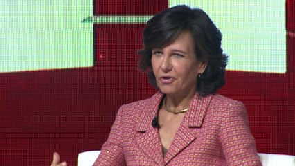 Ana Botín habla de la transformación digital en la Conferencia Internacional de Banca
