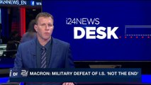 i24NEWS DESK | Macron: military defeat of I.S. 'not the end' | Thursday, November 9th 2017