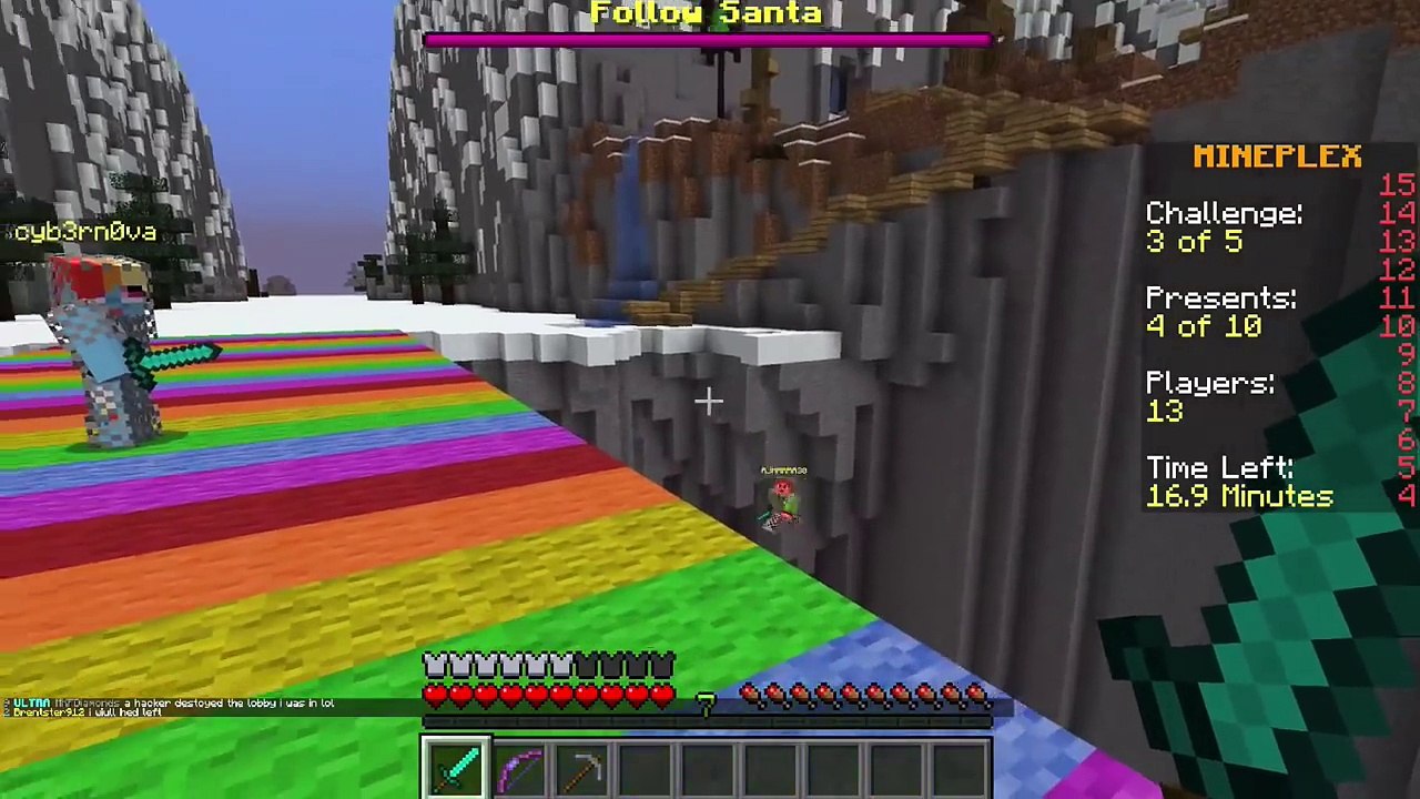 CHRISTMAS CHAOS Minecraft Mini Game Play with Hannah Carr ROUND 2