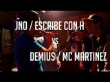 BDM DUPLAS / 8vos de Final / JNO & Escribe con H VS Demius & Mc Martinez