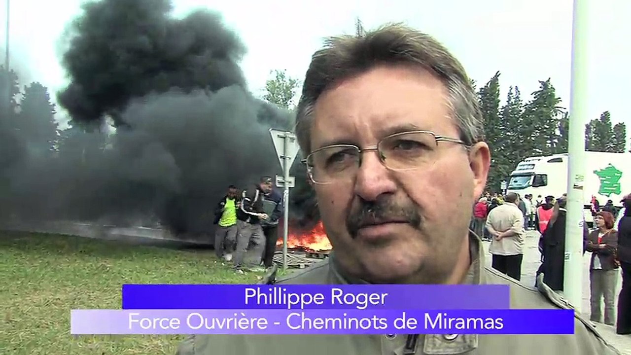 La plate-forme Clésud de Miramas bloquée par 300 salariés grévistes