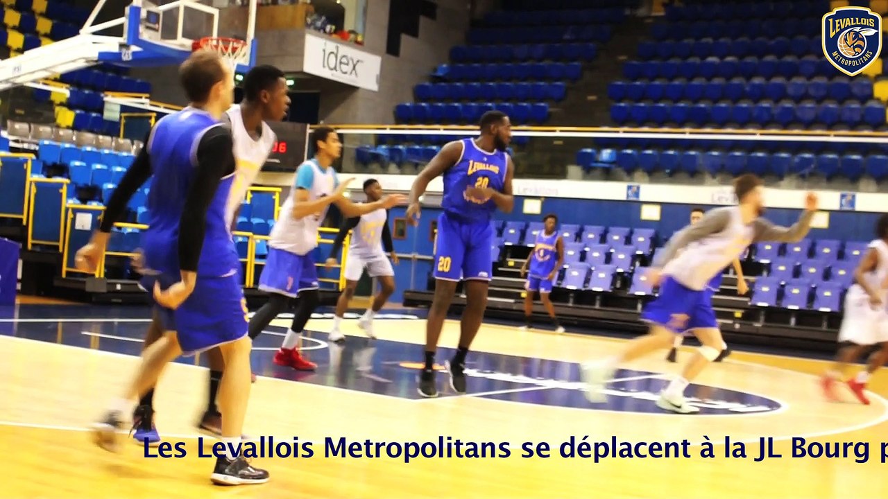 Avant Match avec Rémi Lesca avant JL Bourg vs Levallois