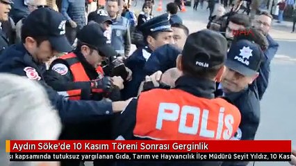 Aydın Söke'de 10 Kasım Töreni Sonrası Gerginlik