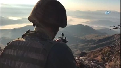 Şırnak'ta Operasyondaki Mehmetçik 9'u 5 Geçe Atatürk'ü Böyle Andı