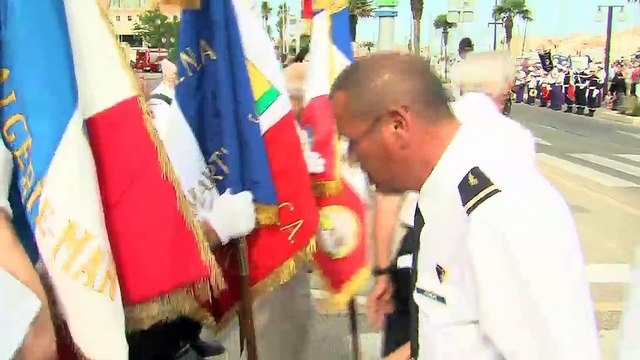 Préparatifs et défilé du 14 juillet à Martigues