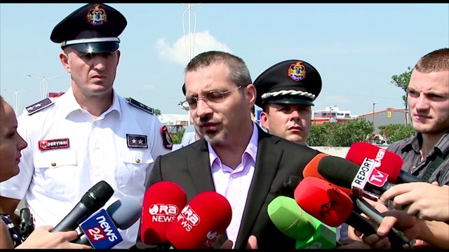 GJOBAT PER RRIPIN E SIGURIMIT,MINISTRI I BRENDSHEM TAHIRI INSPEKTIME NE TERREN PER ZBATIMIN E LIGJIT