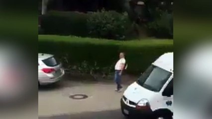 Quand tu essaies de rentrer chez toi après un gros apéro !