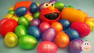 Huge 50 Surprise Egg Opening Kinder Surprise Elmo Disney Pixar Cars