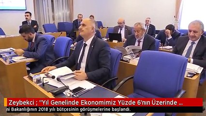 Zeybekci : "Yıl Genelinde Ekonomimiz Yüzde 6'nın Üzerinde Güçlü Bir Büyüme Yakalayacağını...