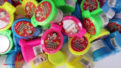 SUPER GROSS! Slime Baff Toy Challenge - Rainbow Noise Putty Goo Ooze Compilation Video