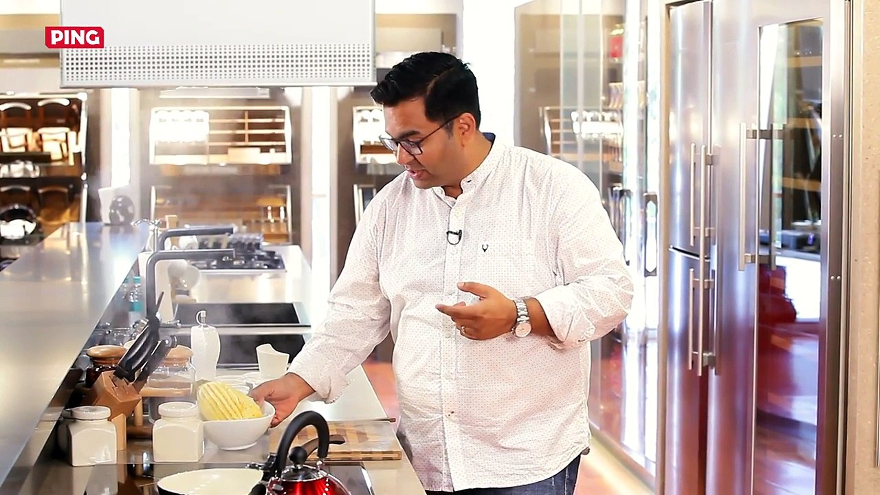 Pineapple Chutney Recipe - Sweet & Sour Pineapple-Ananas Chutney By Ajay Chopra - Anarosher Chutney