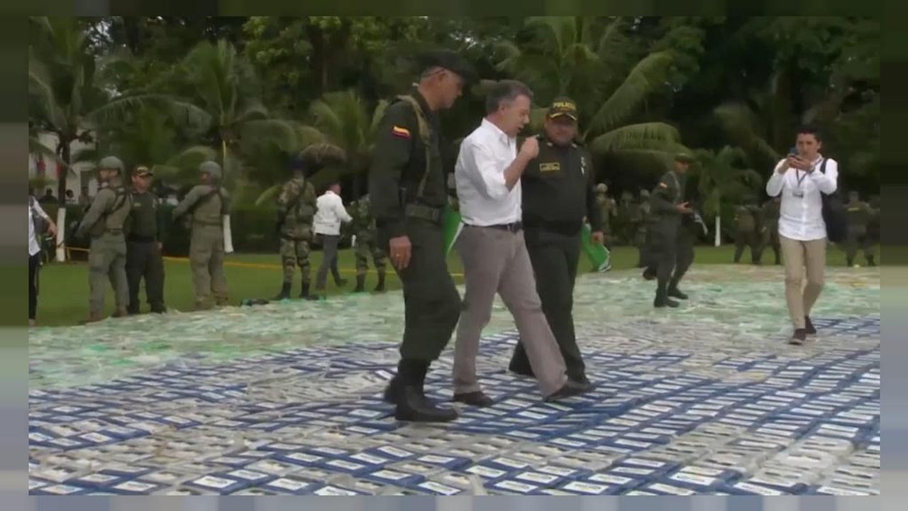 12 Tonnen Koks: Rekordfund in Kolumbien