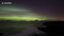 Aurora Borealis puts on spectacular display over Northern Ireland