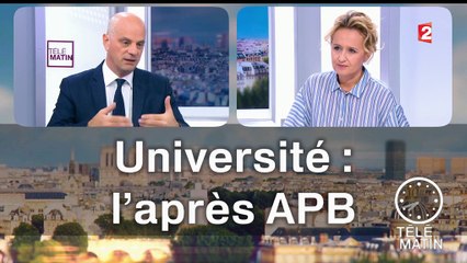 Les 4 Vérités - Blanquer : l'après-Admission post-bac est "un système plus juste, plus rationnel et plus humain"