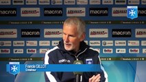 Conférence de presse de Francis Gillot avant FC Chamalières - AJA