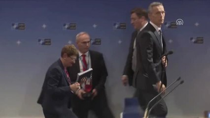 NATO Savunma Bakanları Toplantısı - NATO Genel Sekreteri Stoltenberg