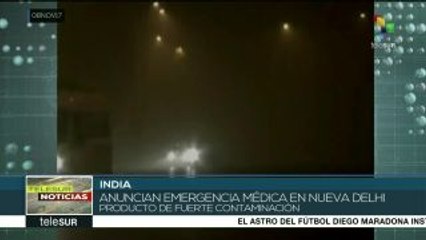 India: estado de emergencia médica en Nueva Delhí por niebla espesa