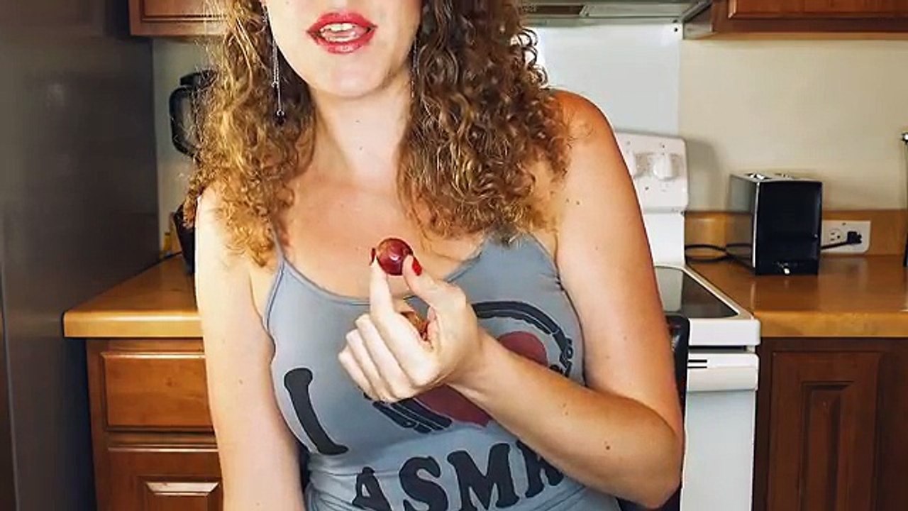 Vegan Hungry Lips! ASMR Mouth Sounds & Eating Sounds Parody – Crunchy Food