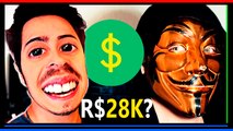 ◉ Castanhari GASTA 28 MIL- Como os Youtubers ganham MUITO DINHEIRO $ fora o ADSENSE