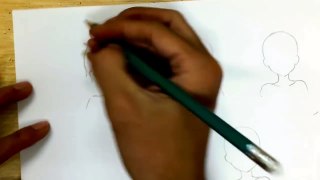 สอนวาดการ์ตูนอนิเมะ - การวาดผม เทคนิคการวาดทรงผม How to draw hair anime manga