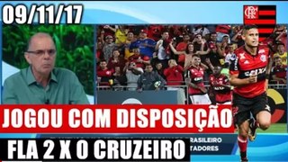 'JOGOU COM DISPOSIÇÃO' PAULO LIMA ANALISA FLAMENGO 2 X 0 CRUZEIRO