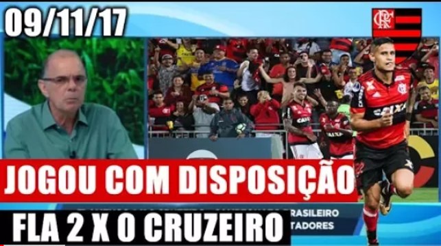 'JOGOU COM DISPOSIÇÃO' PAULO LIMA ANALISA FLAMENGO 2 X 0 CRUZEIRO