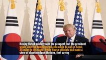 Shrouded in Secrecy, Trump’s DMZ Trip Is Foiled by Fog