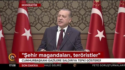 "Şehir magandaları, teröristler"