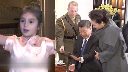 "시 할아버지, 안녕하세요!"...트럼프 손녀 외교 '톡톡' / YTN