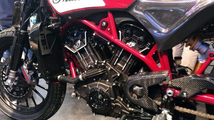 Walkaround Footage Of The 2018 Indian FTR1200