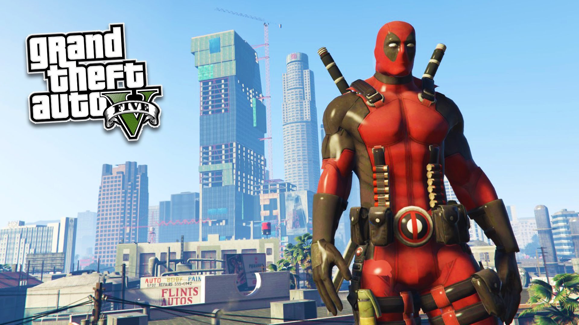 GTA 5 BLACK SPIDERMAN MOD! GTA V #5