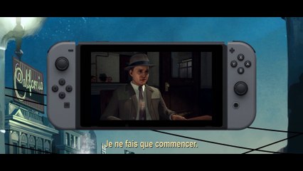 L.A. Noire - Bande-annonce sur Nintendo Switch