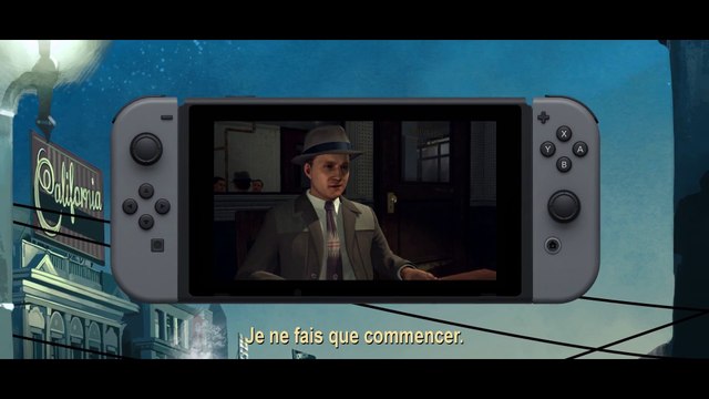 L.A. Noire - Bande-annonce sur Nintendo Switch