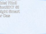 DHZ Hülle für Amazon Fire 7 Tablet 7Zoll 7 Generation2017  Slim Lightweight Smart