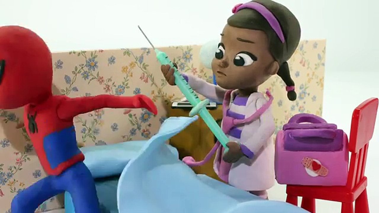 Hulk Gets Sick Superhero Prank Videos Superheroes in Real Life Play Doh Cartoon Animation Spiderman