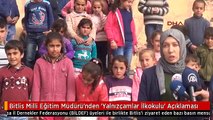 Bitlis Milli Eğitim Müdürü'nden 'Yalnızçamlar İlkokulu' Açıklaması