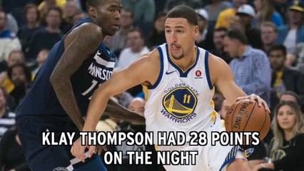 While You Were Sleeping: Golden State Impresses Without Kevin Durant