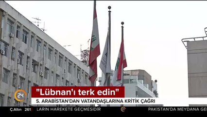 "Lübnan'ı terk edin"