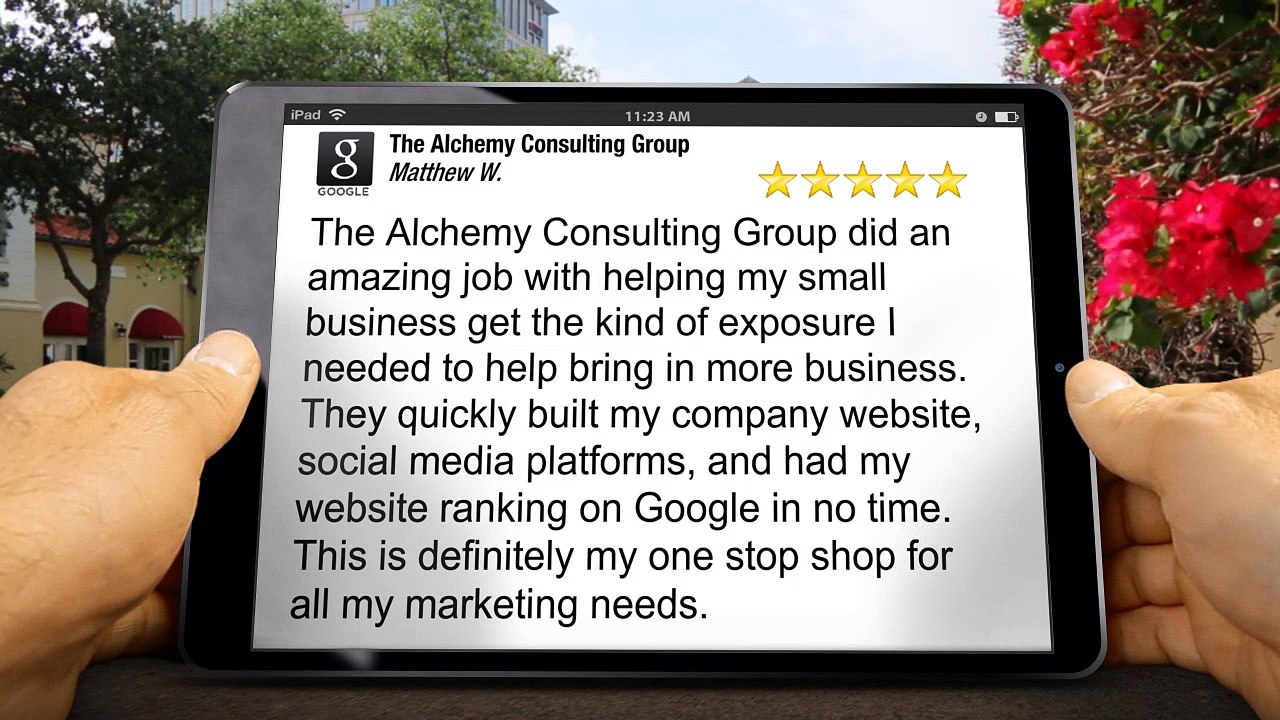 Alchemy Consulting Group Albuquerque 505-720-2647 Exceptional 5 Star Review by Matthew Wade