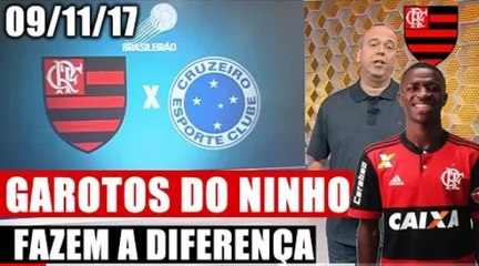 GUERRERO DE VOLTA? FLA 2 X 0 CRUZEIRO GAROTADA ARREBENTOU! GLOBO ESPORTE 08/11/17