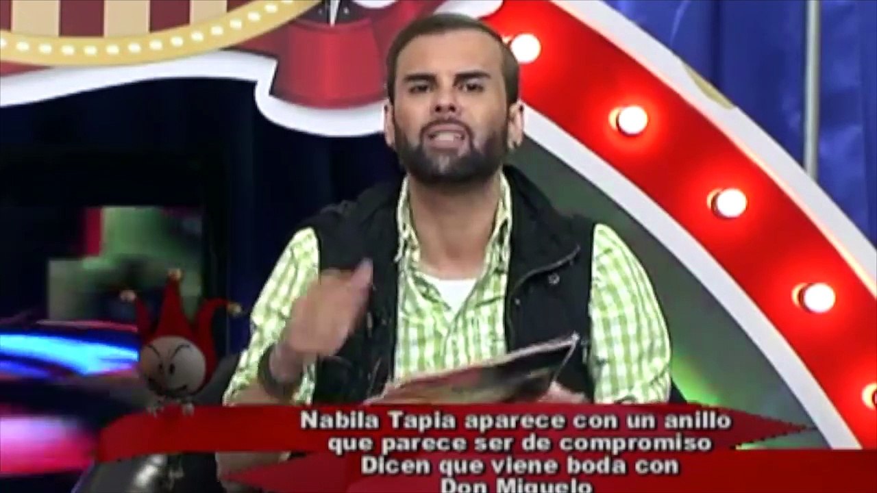 Don Miguelo y Nabila Tapia se reconcilian luego de haber armado tremendo show en las redes sociales