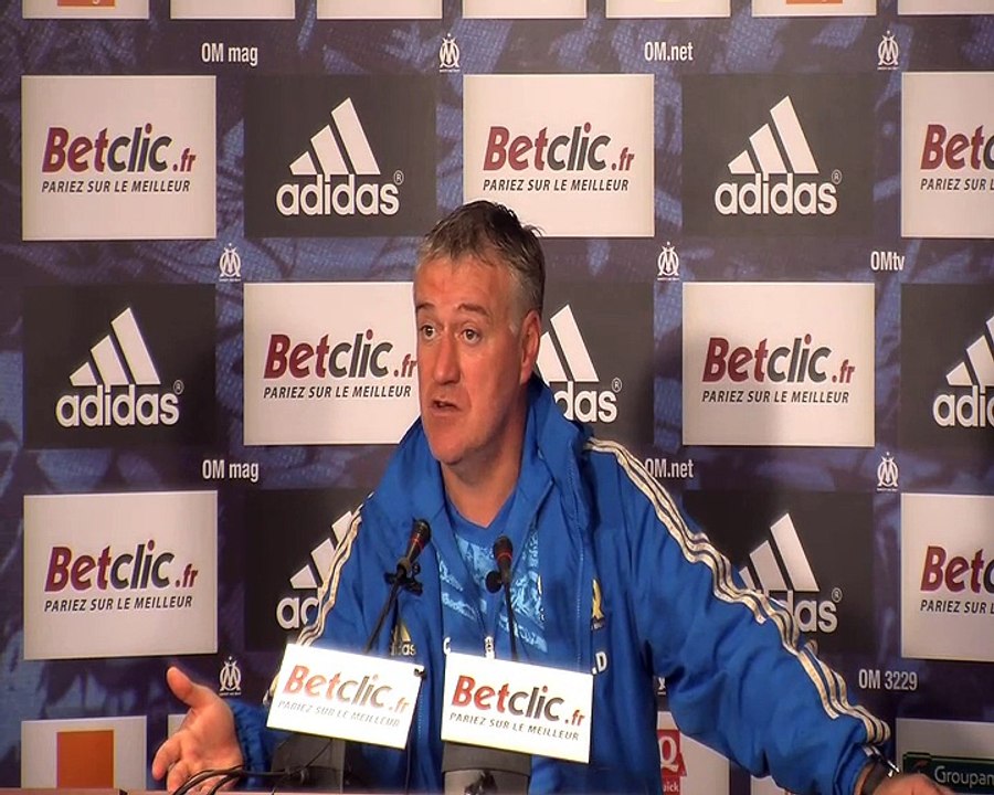 Didier Deschamps en conférence de presse ce vendredi à la Commanderie