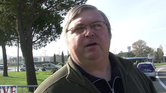 Francis Rey responsable des taxis à l'aéroport de Marignane
