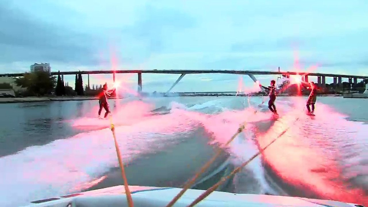 Collonges / La Mède: les 2 derniers kilométres en ski nautique