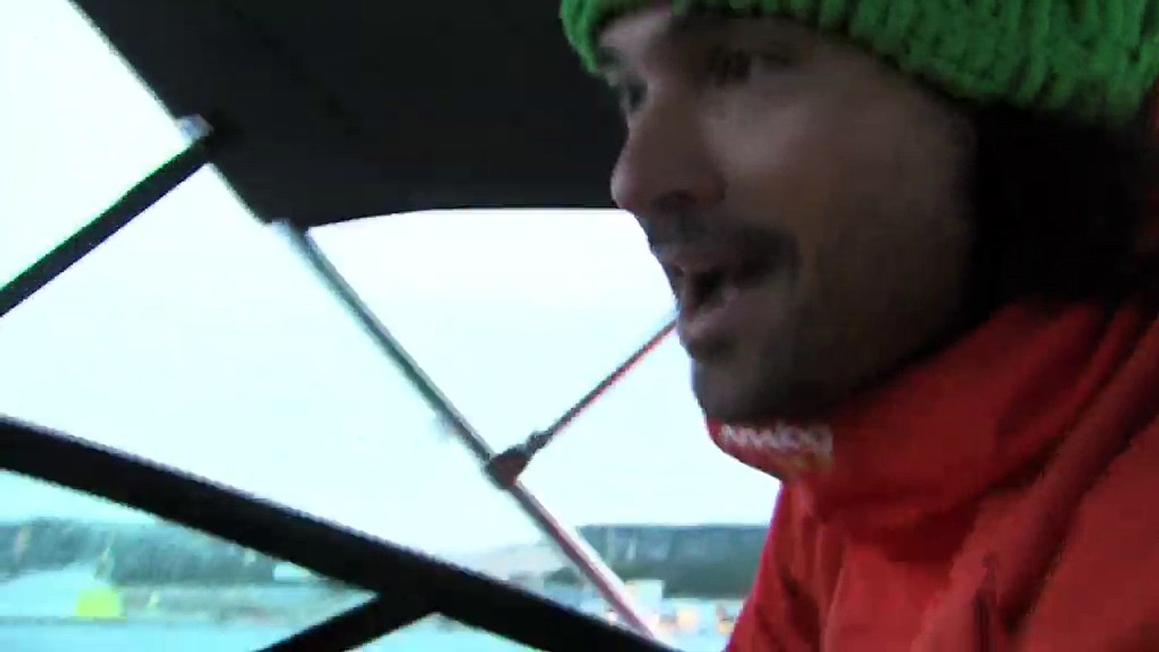 Mathieu Chatelet, capitaine du bâteau du raid ski nautique 2011
