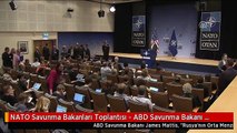 NATO Savunma Bakanları Toplantısı - ABD Savunma Bakanı Mattis - Brüksel