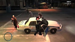 Police vs Zombies!!! NYPD Crown Vic