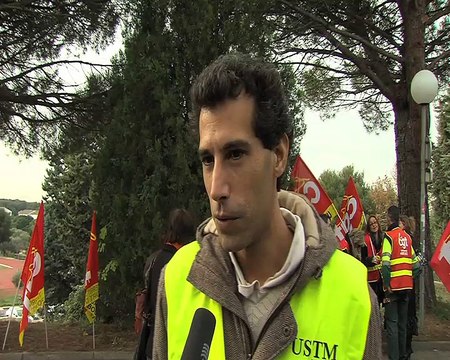 Yann Manneval, secrétaire Union locale CGT Martigues